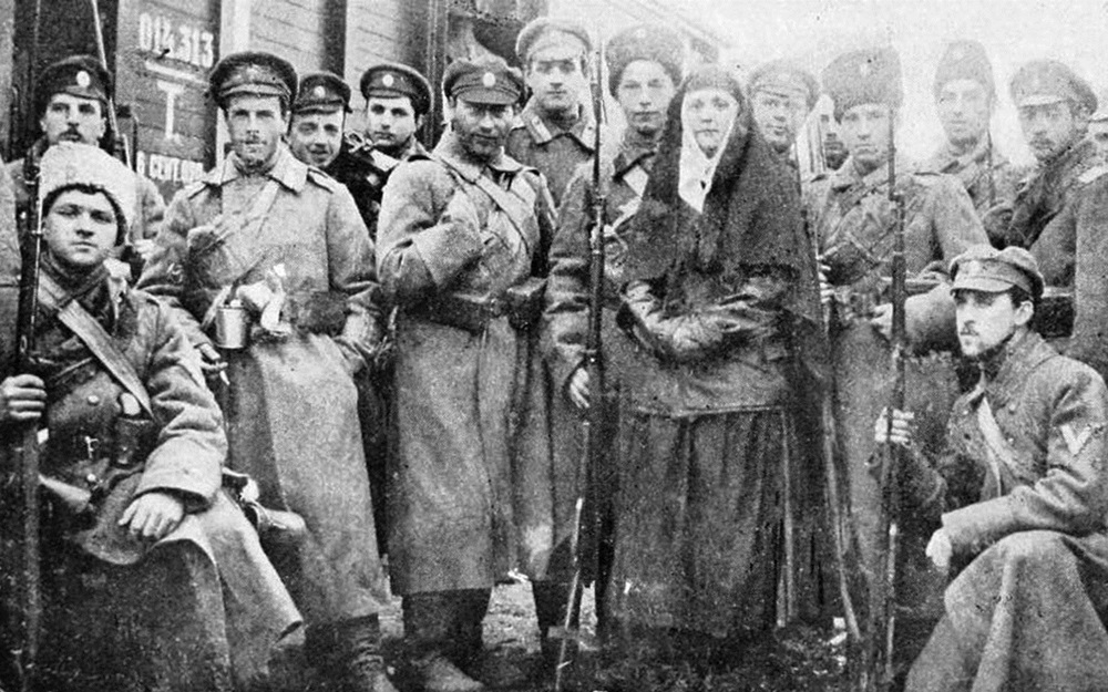 Lính Bạch vệ. Ảnh: Public domain.