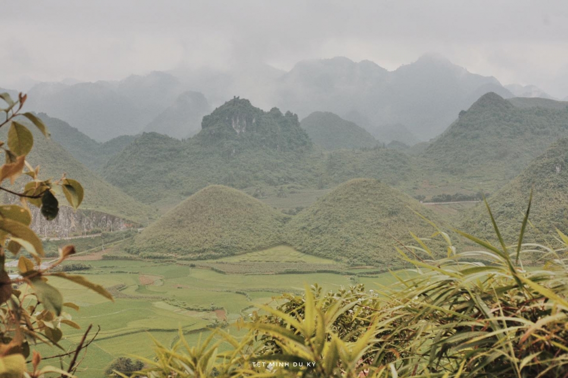 Phong cảnh Quản Bạ, Hà Giang. Ảnh: Anh Minh