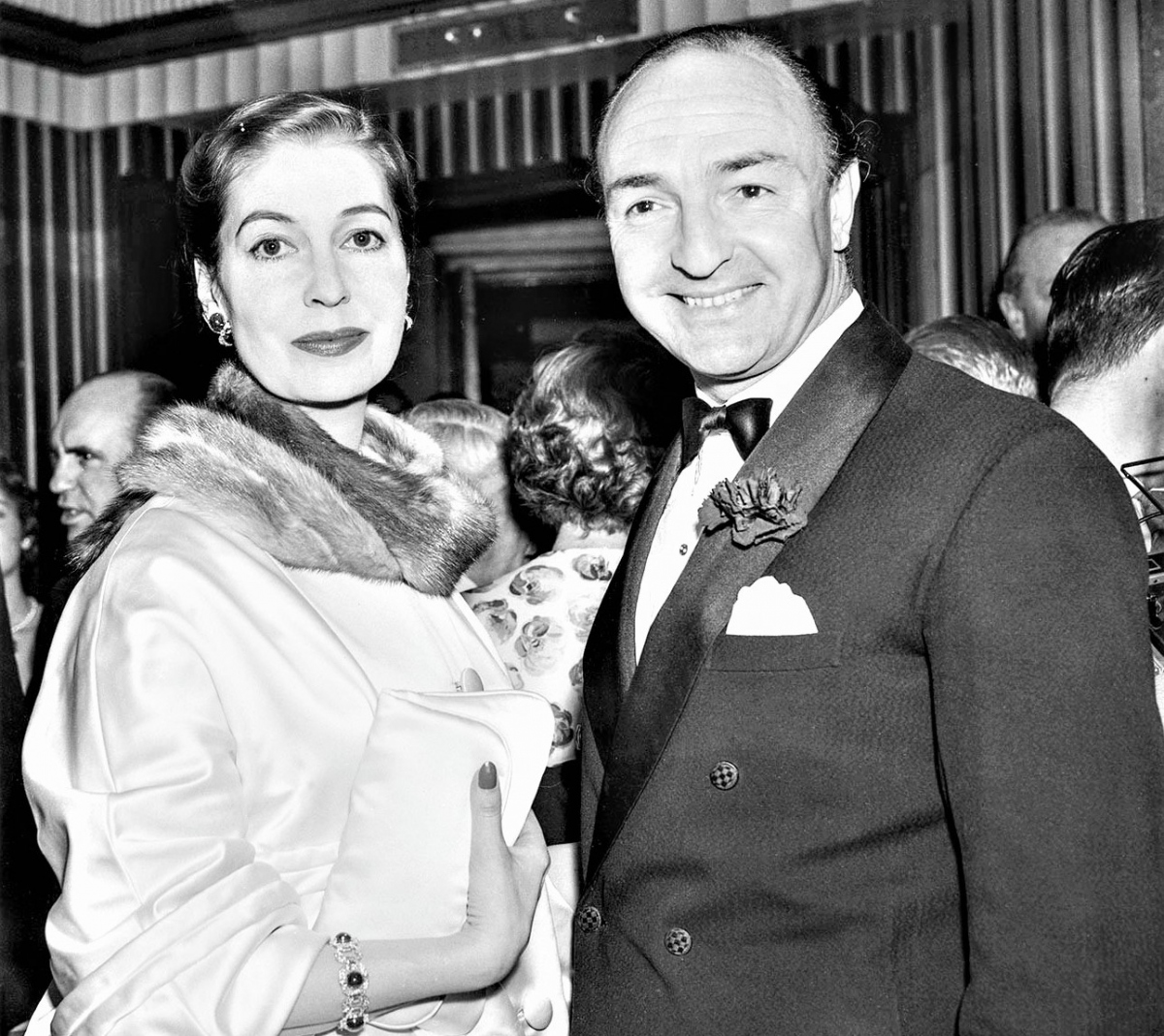 Vợ chồng Bộ trưởng Chiến tranh Anh John Profumo. Nguồn: RBTH