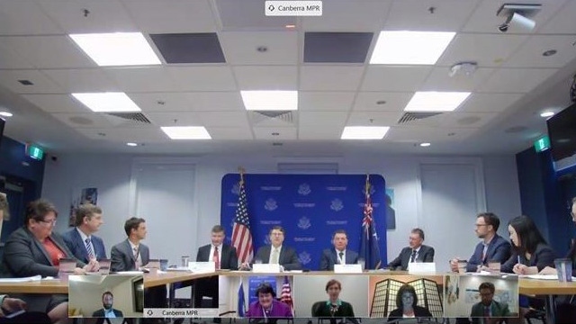 Đối thoại an ninh năng lượng lần thứ 3 giữa Australia và Mỹ. Nguồn Twitter: EnergyAtState