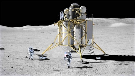 Bề mặt Mặt Trăng. Đồ họa: UniverseToday.