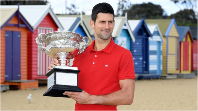 Djokovic nghỉ thi đấu dài hạn sau chức vô địch Australian Open 2021. (Ảnh: Getty).