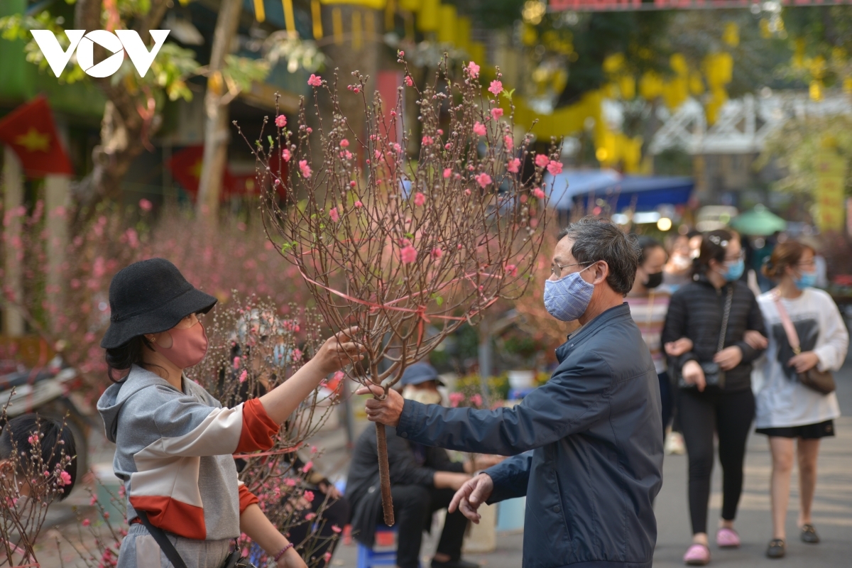 The blossoming of peach flowers signals the arrival of spring, the first season of the year.