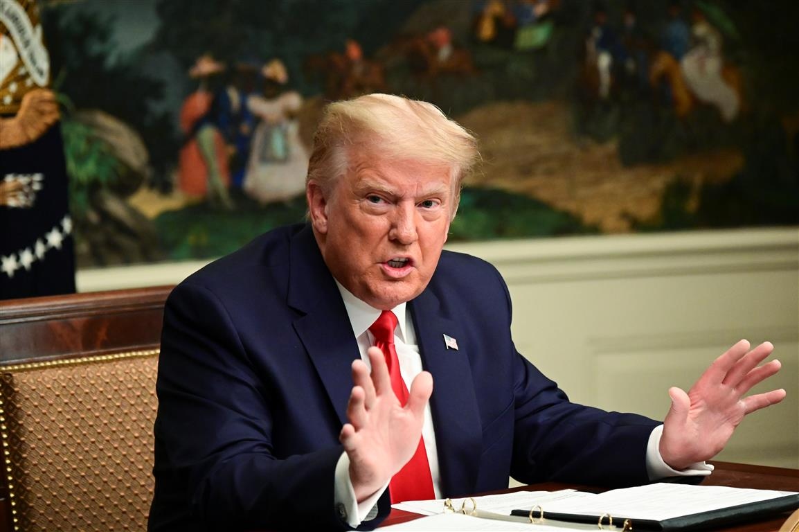 Tổng thống Mỹ Donald Trump. Ảnh: Reuters