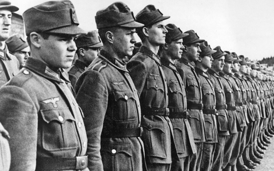 Lính lê dương Croatia (thuộc phe phát xít) trong Thế chiến II. Ảnh: Getty.