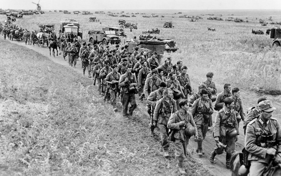 Lính lê dương Croatia trên Mặt trận phía Đông. Ảnh: Getty.