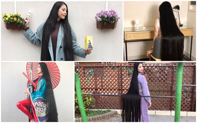 Sở hữu mái tóc dài khoảng 2m (6ft 3in), Rin Kambe được mệnh danh là "nàng Rapunzel" Nhật Bản. Rapunzel là nhân vật sở hữu mái tóc dài nổi tiếng trong câu chuyện cổ tích được nhiều người, đặc biệt là trẻ em yêu thích.