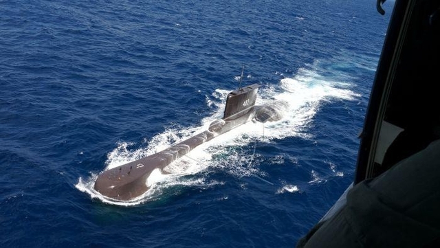 Tàu ngầm KRI Naggala 402 (Nguồn : Antara)