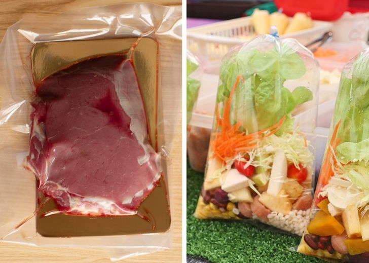 Thức ăn làm sẵn: Thịt và cá phi lê, rau cắt sẵn và hỗn hợp salad là những ví dụ nổi bật nhất về việc các nhà tiếp thị và nhà sản xuất kiếm tiền từ sự lười biếng của chúng ta. Mặc dù tiết kiệm được nhiều thời gian và năng lượng nhưng việc mua những loại thực phẩm như vậy không hề rẻ. Hơn nữa, rau rửa sạch có thời hạn sử dụng ngắn hơn nhiều, một số loại trái cây rửa và cắt nhỏ có ít chất dinh dưỡng hơn...