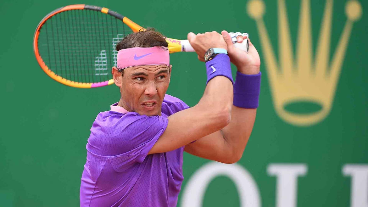 Nadal thắng dễ ở vòng 3 Monte Carlo Masters. (Ảnh: Getty).