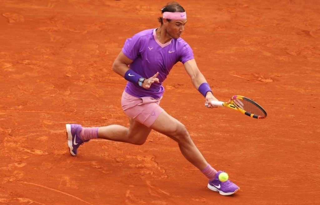 Nadal thua "sốc" ở tứ kết Monte Carlo Masters 2021 (Ảnh: Getty). 