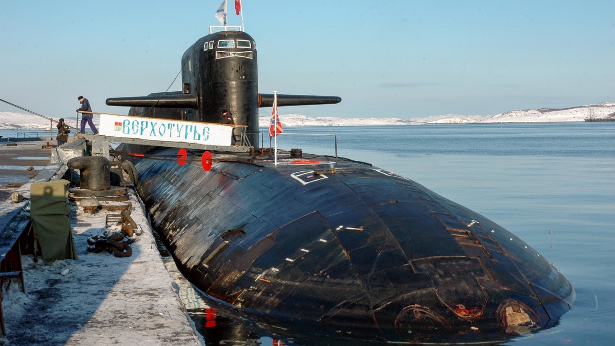 Tàu ngầm K-51 Verkhoturye. Ảnh: TASS