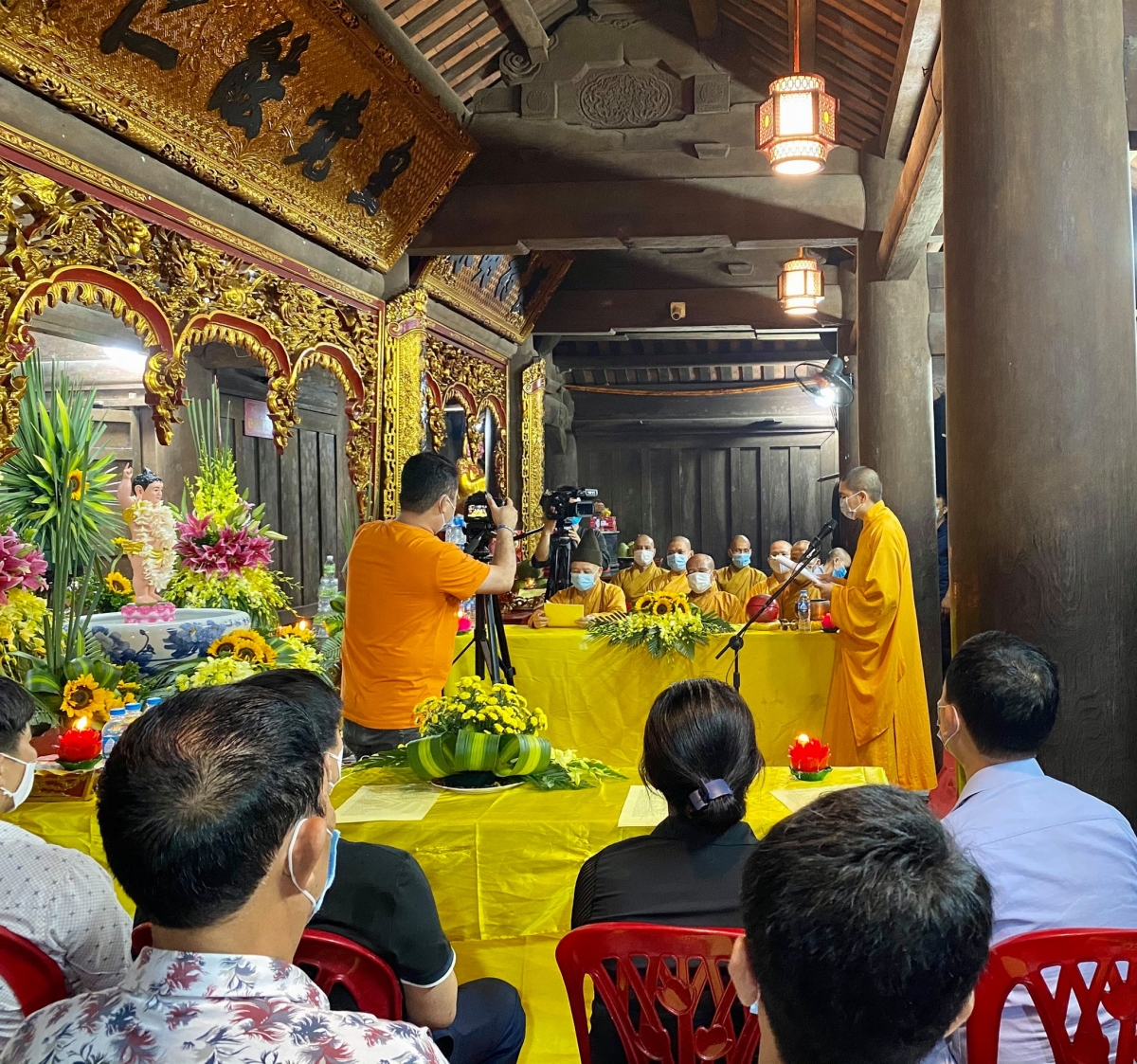 Chùa Yên Tử, Quảng Ninh tổ chức Đại lễ Phật đản dưới hình thức trực tuyến. 