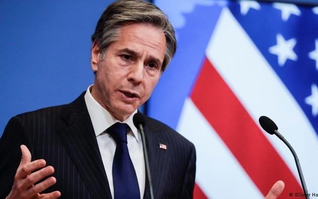 Ngoại trưởng Mỹ Blinken. Ảnh: Reuters.