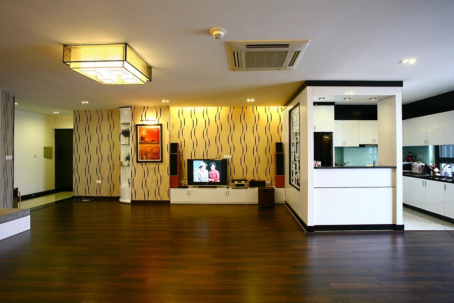 Hai cách cơ bản phối màu sàn với đồ nội thất, đó là tương đồng và tương phản.