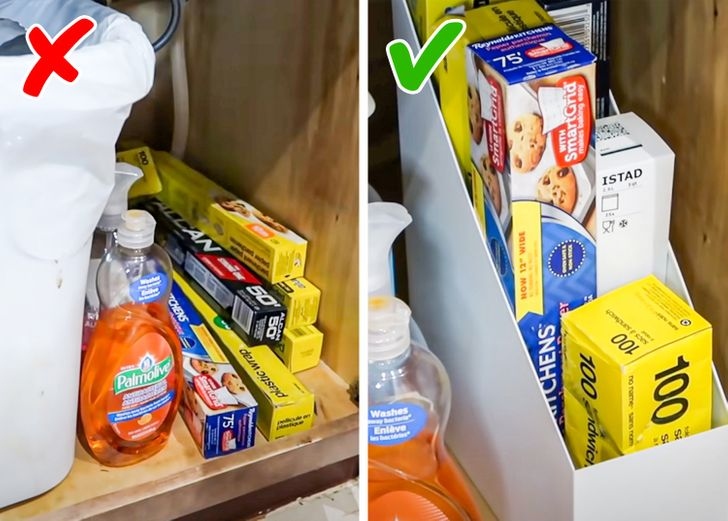 Một chiếc giá đựng tài liệu có tác dụng lưu trữ các loại giấy thấm dầu, giấy bạc...