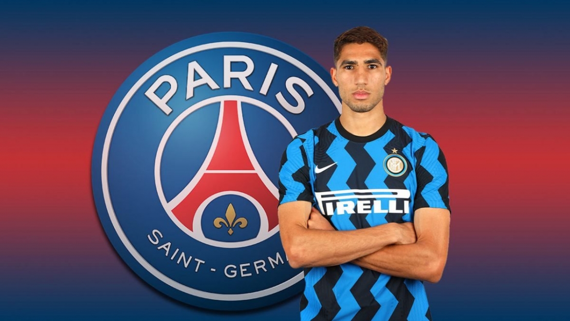 Hakimi đã ở rất gần PSG với mức phí cao nhất từ đầu kỳ chuyển nhượng Hè 2021.