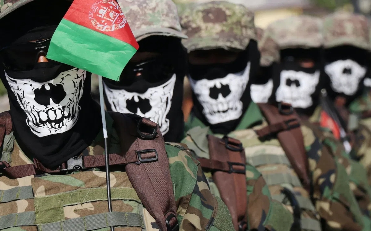 Lính đặc nhiệm Afghanistan. Ảnh: Anadolu.