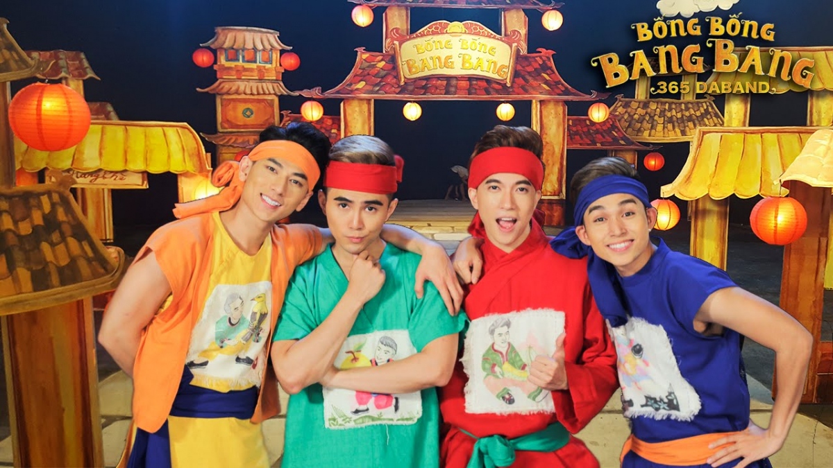 4 chàng trai 365da Band.