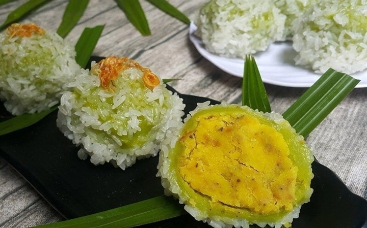 Bánh khúc người Nùng.