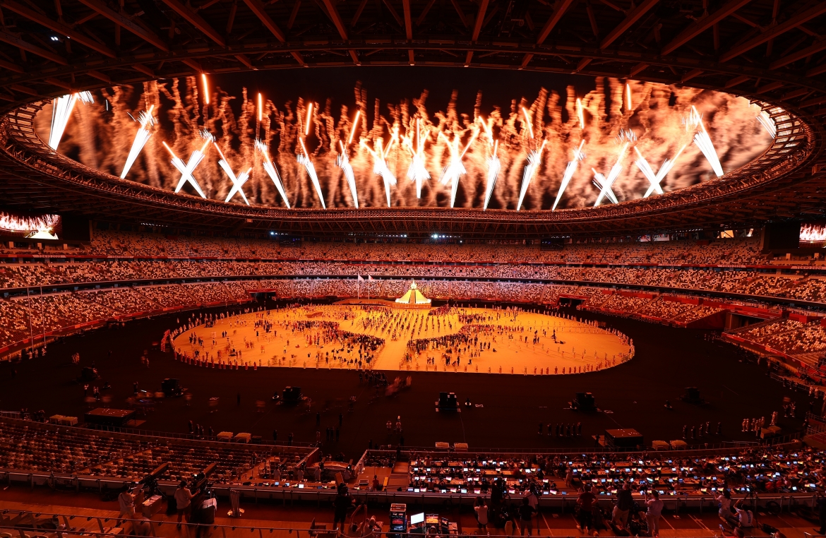 Olympic Tokyo 2020 chính thức khai mạc. (Ảnh: Reuters).