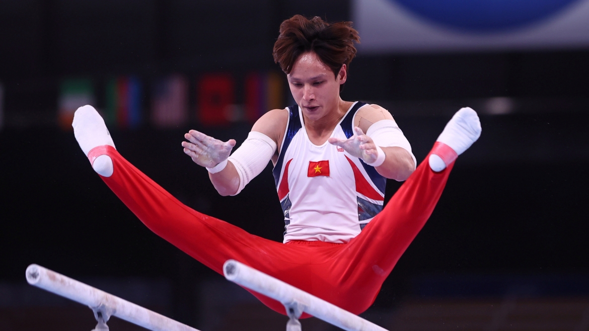 VĐV Đinh Phương Thành. (Ảnh: Reuters)