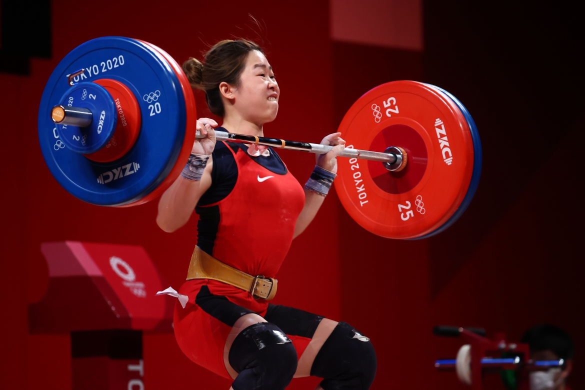 Hoàng Thị Duyên lỡ hẹn với tấm huy chương Olympic Tokyo. (Ảnh: Reuters)