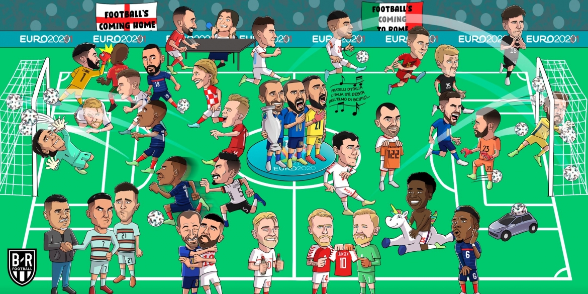 Sau hơn 1 tháng tranh tài, EURO 2021 đã khép lại.