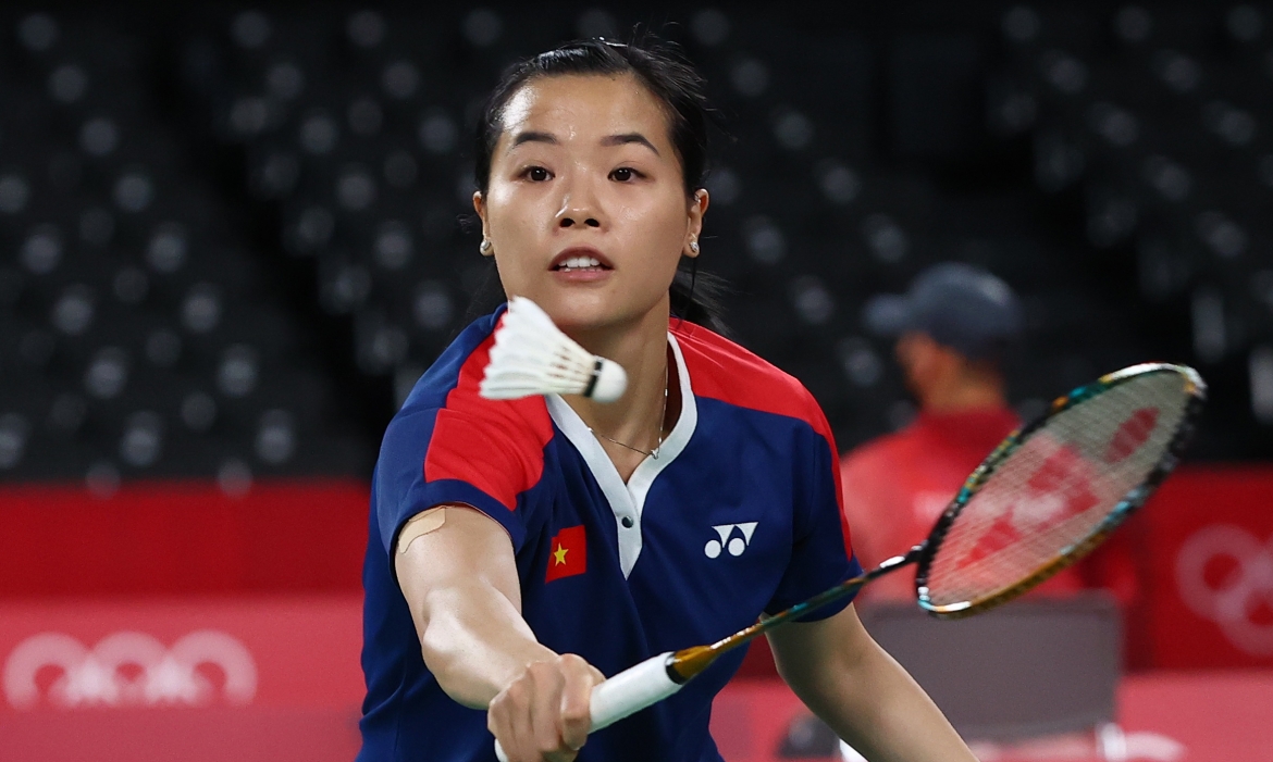 Như vậy, Thùy Linh kết thúc Olympic Tokyo với vị trí nhì bảng P (2 thắng, 1 thua). Dù không thể đi tiếp nhưng đây là kết quả phù hợp với mục tiêu mà tay vợt Việt Nam đề ra trước Thế vận hội. (Ảnh: Reuters). 