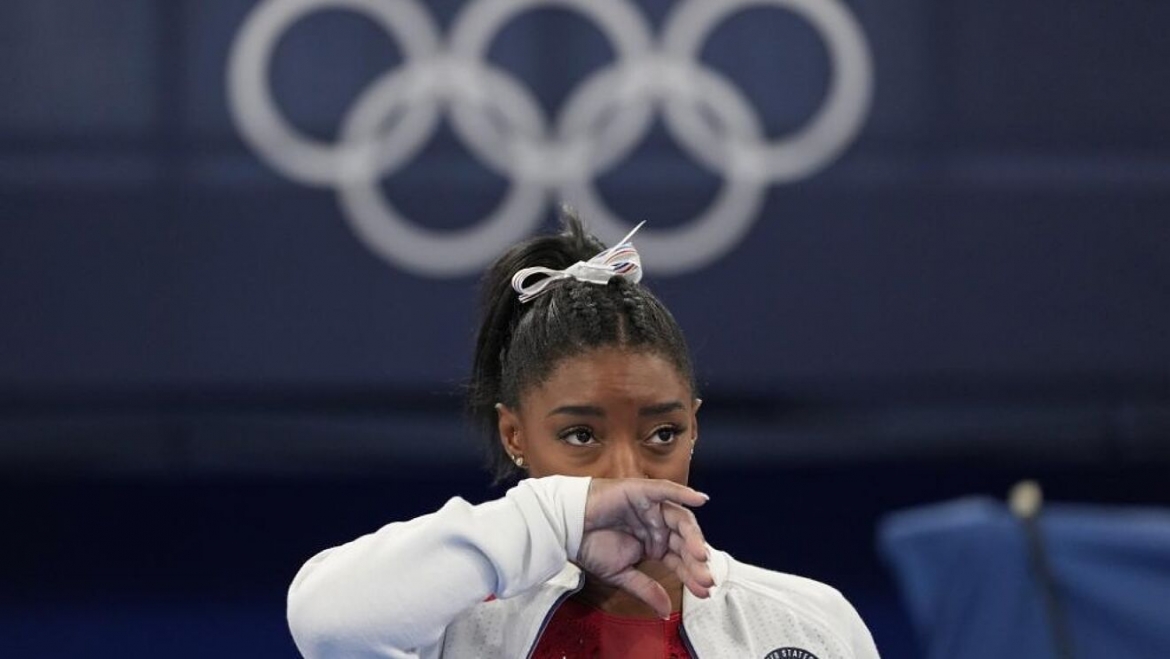 Simon Biles bị khủng hoảng tâm lý vì áp lực thành tích. (Ảnh: Getty)