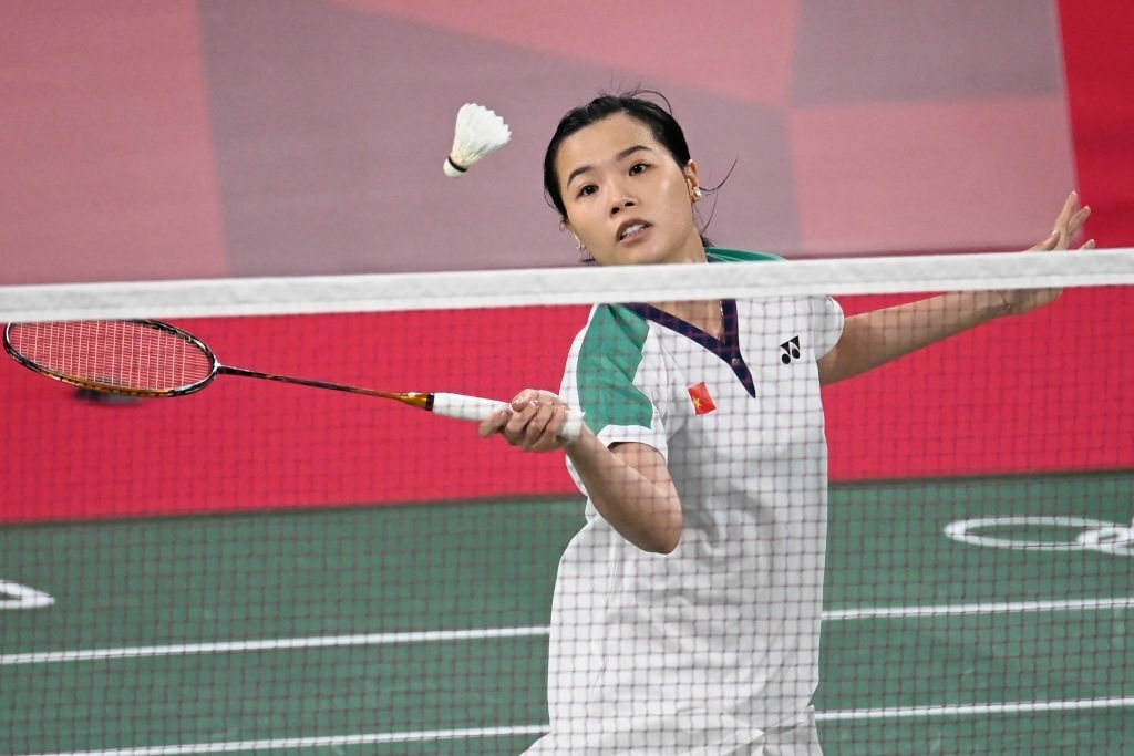Tay vợt Nguyễn Thùy Linh ra quân thắng lợi. (Ảnh: Getty)