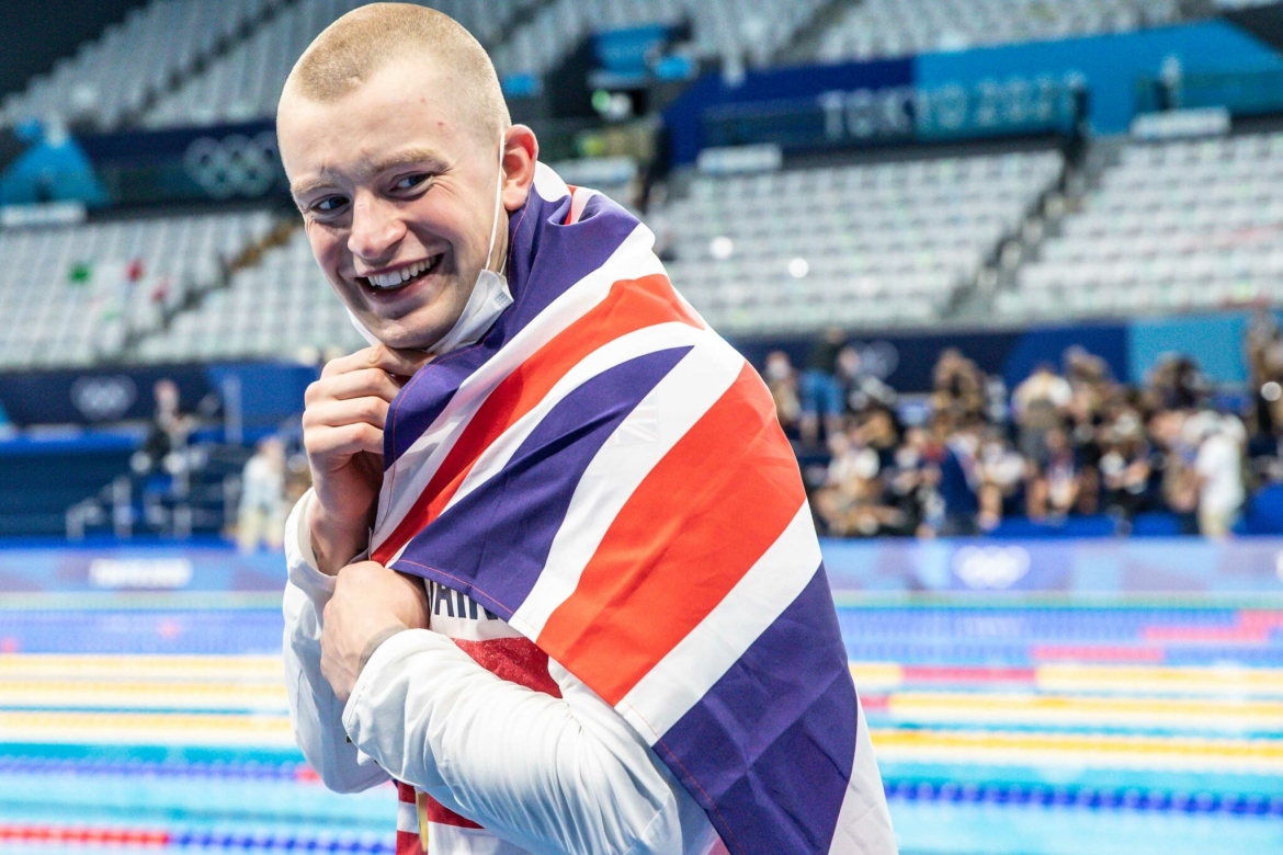 Đồng hạng 10. Adam Peaty giành 2 HCV và 1 HCB môn bơi lội cho đoàn thể thao Vương quốc Anh.