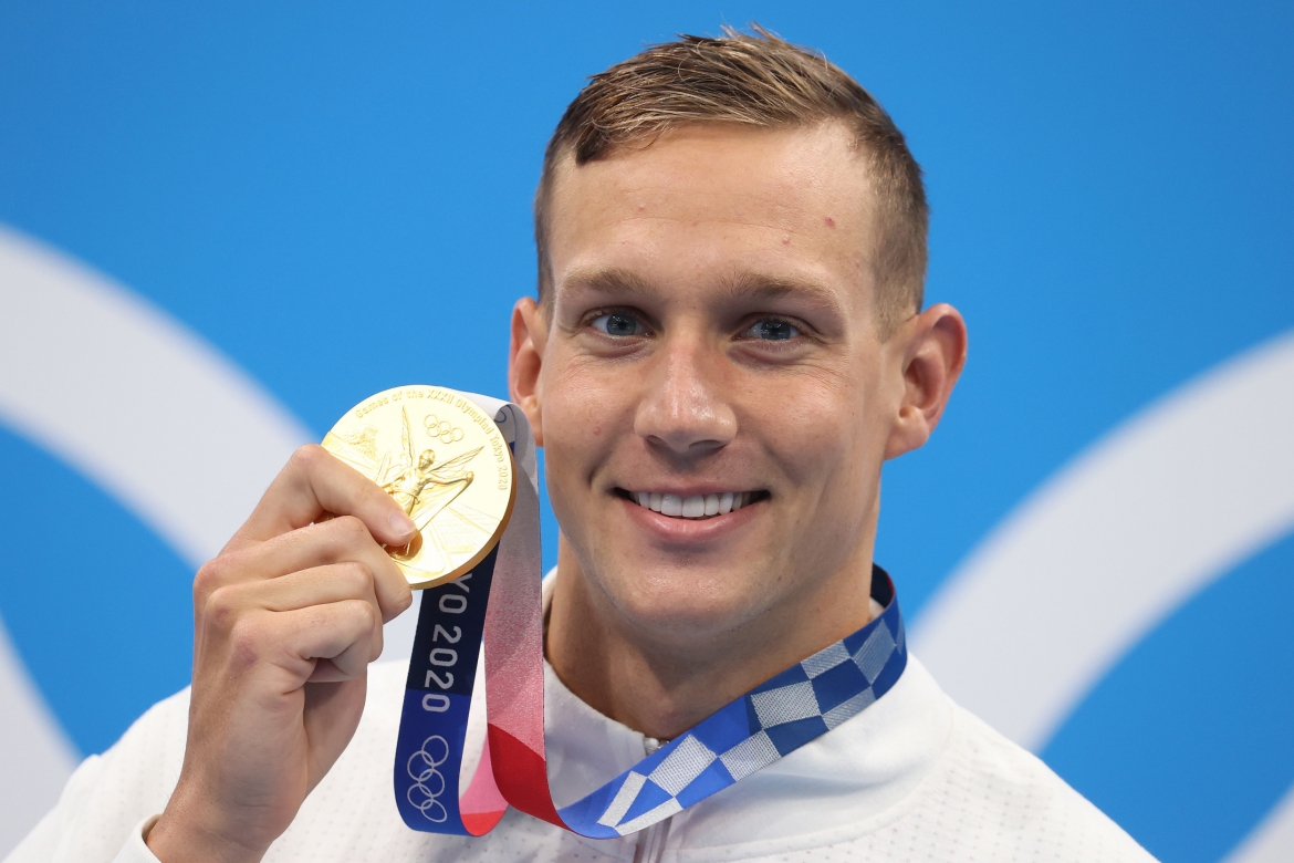 1. Caeleb Dressel giành 5 HCV môn bơi lội cho đoàn thể thao Mỹ.