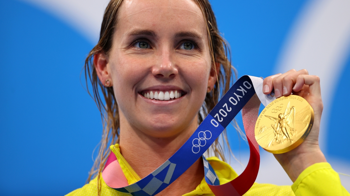 Emma McKeon lập kỷ lục vô tiền khoáng hậu trên đất Nhật Bản (Ảnh: Reuters).