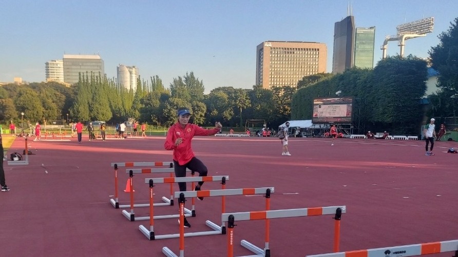 Quách Thị Lan cũng là VĐV châu Á duy nhất vào bán kết nội dung 400m rào nữ ở Olympic Tokyo.