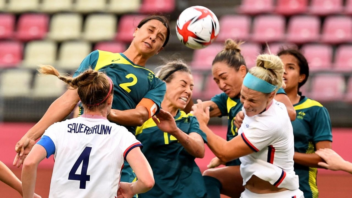 ĐT nữ Mỹ sẽ tranh tài với ĐT nữ Australia ở trận tranh HCĐ bóng đá nữ Olympic Tokyo. (Ảnh: Getty). 