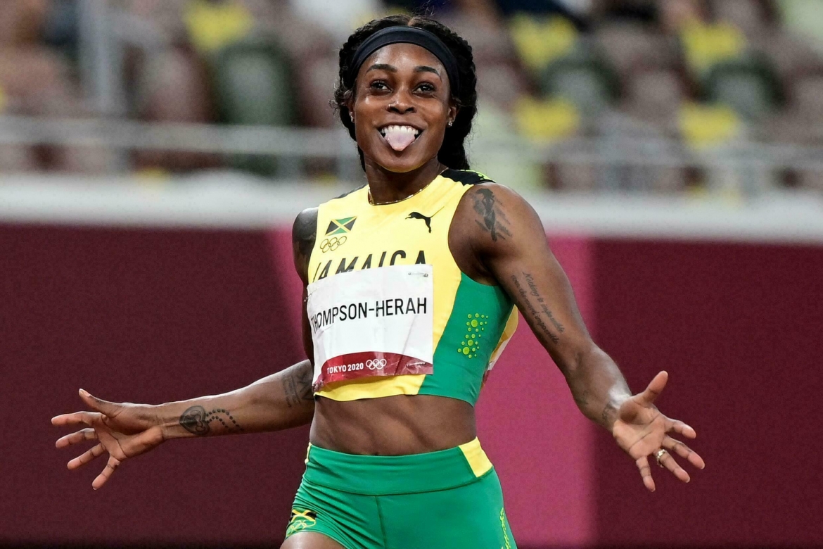 Đồng hạng 4. Elaine Thompson-Herah giành 3 HCV môn điền kinh cho đoàn thể thao Jamaica.