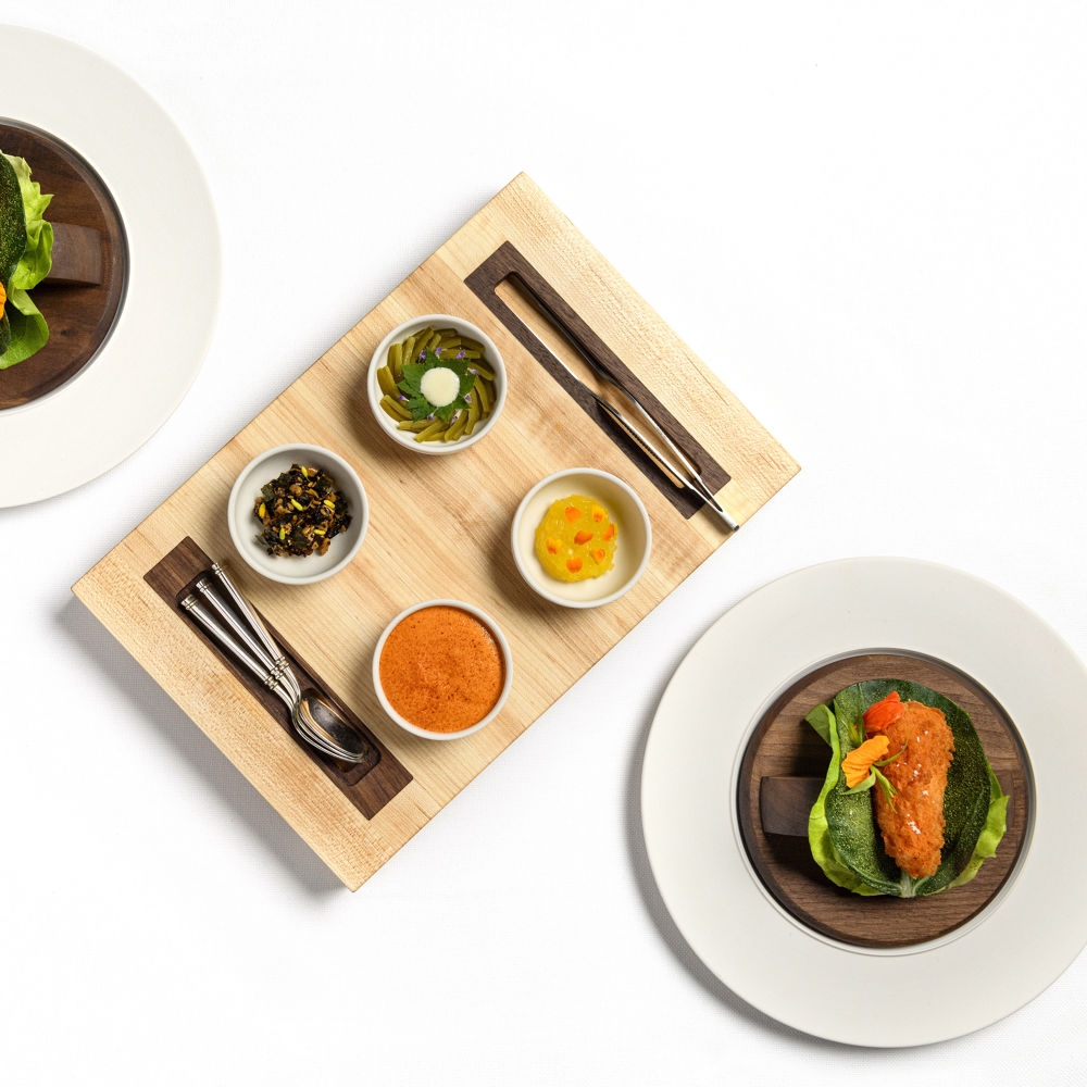 Món ăn tại nhà hàng Eleven Madison Park. Nguồn: Michelin