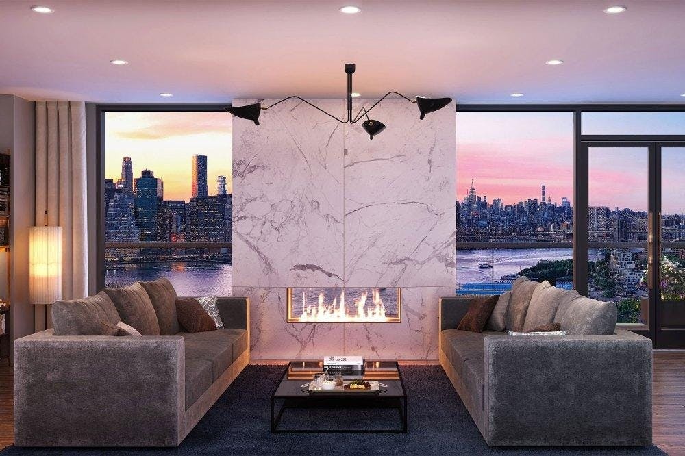 Với diện tích 190m2, căn hộ có 3 phòng ngủ và 3 phòng tắm được thiết kế sang trọng, hiện đại. 