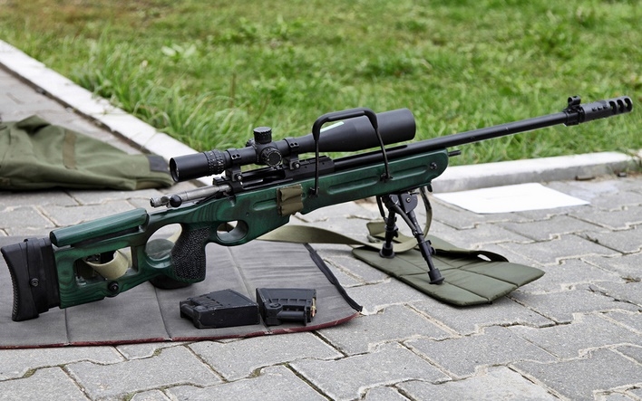 Khẩu bắn tỉa SV-98. Ảnh: Kuzmin.