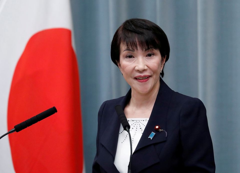 Nữ Thủ tướng đầu tiên của Nhật Bản Takaichi Sanae (Ảnh: Reuters)