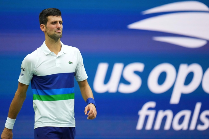 Djokovic chưa hẹn ngày trở lại sau thất bại ở chung kết US Open 2021. (Ảnh: Getty). 