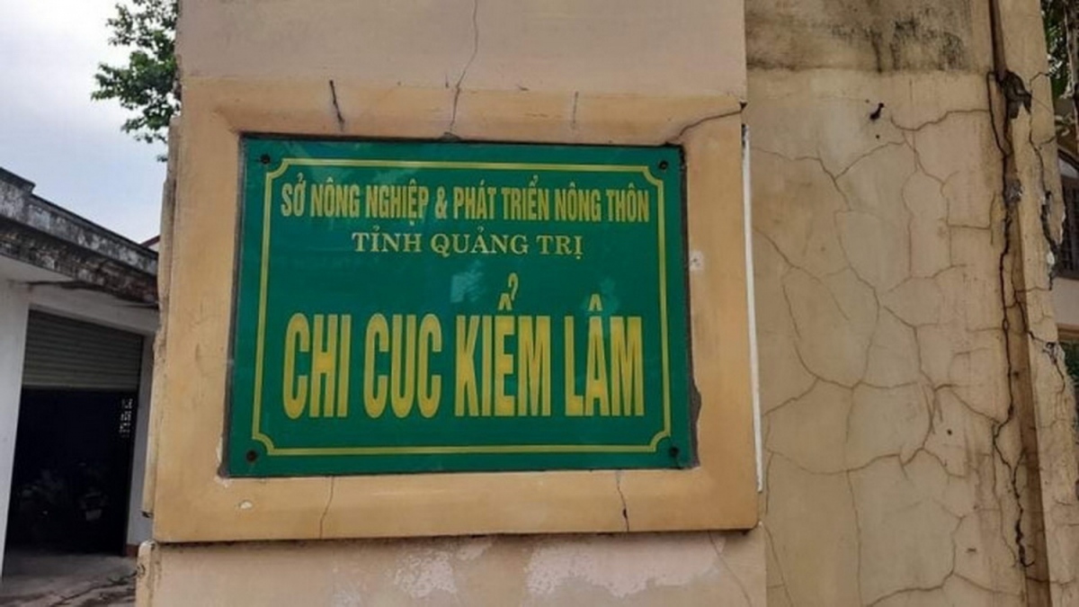 Trụ sở Chi cục Kiểm lâm tỉnh Quảng Trị.