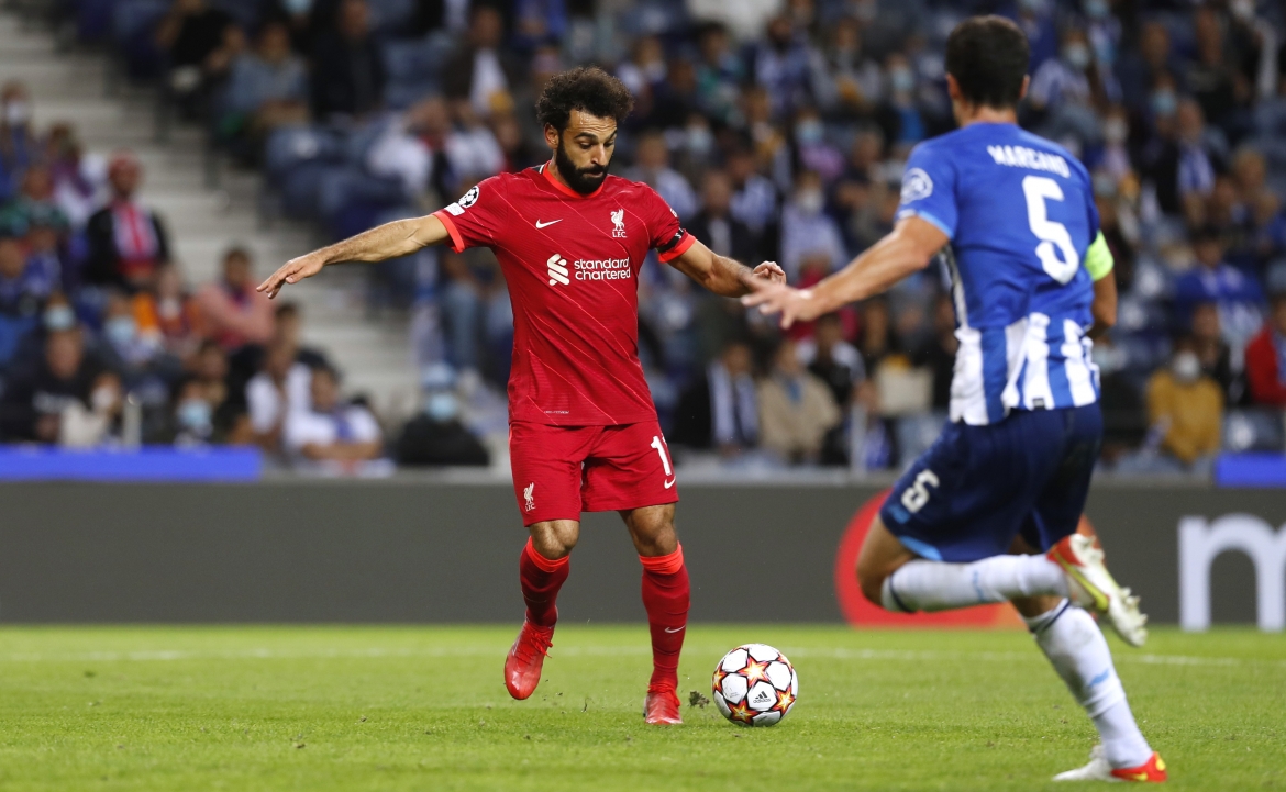 Salah ghi bàn trong trận thứ 5 liên tiếp cho Liverpool. (Ảnh: Reuters). 