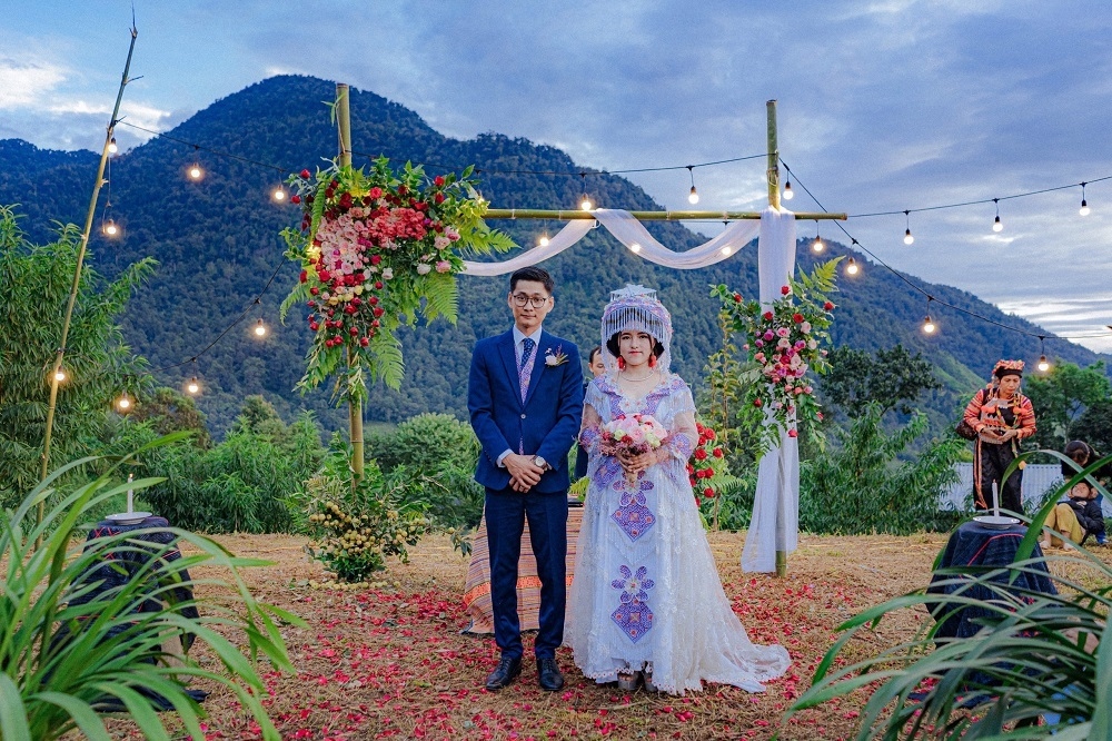 Một số hình ảnh trong đám cưới.