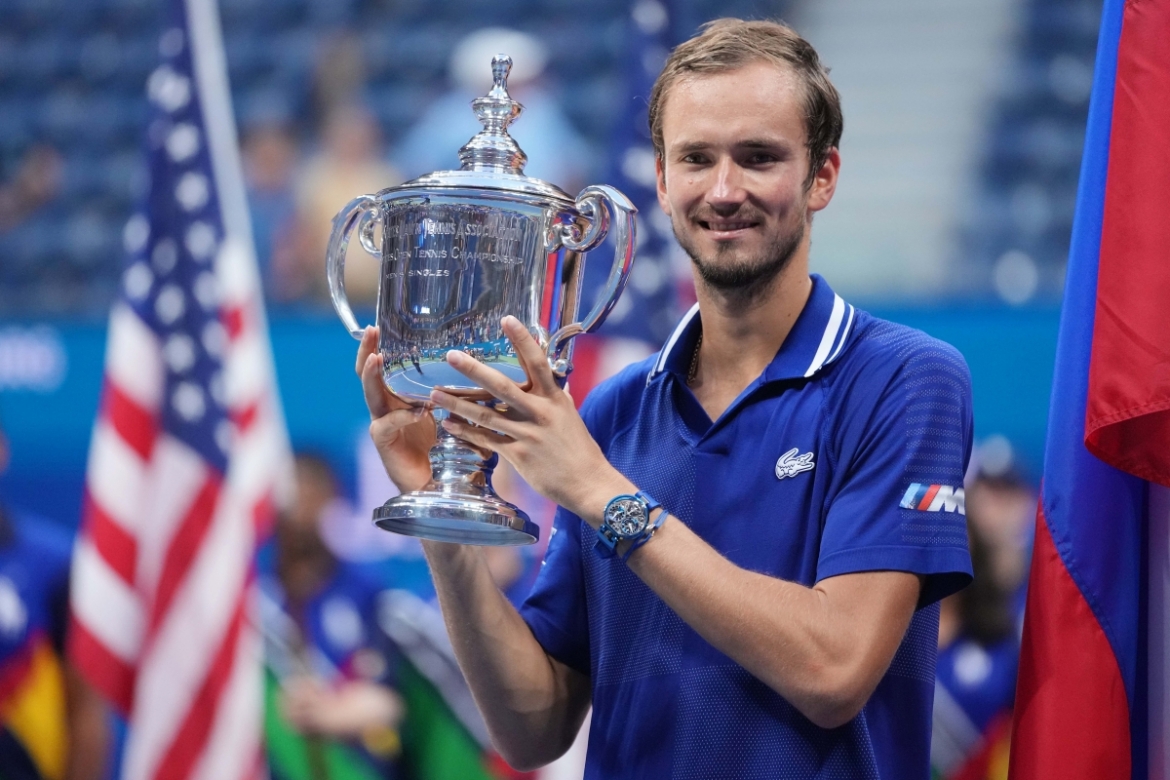 Sau chức vô địch US Open, Medvedev được coi như ứng viên sáng giá cho chức vô địch đơn nam Indian Wells Masters 2021. (Ảnh: Reuters). 