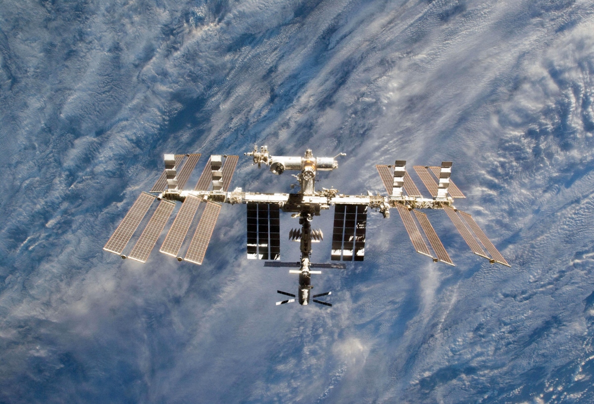 Hình ảnh về Trạm Không gian quốc tế (ISS) vào năm 2011. Ảnh: AFP