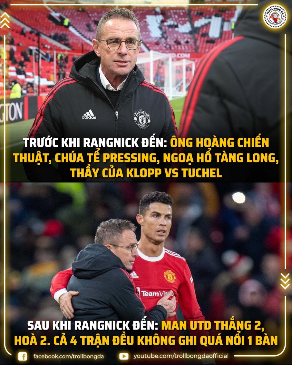 MU của HLV Rangnick vẫn còn nhiều vấn đề trong lối chơi./.
