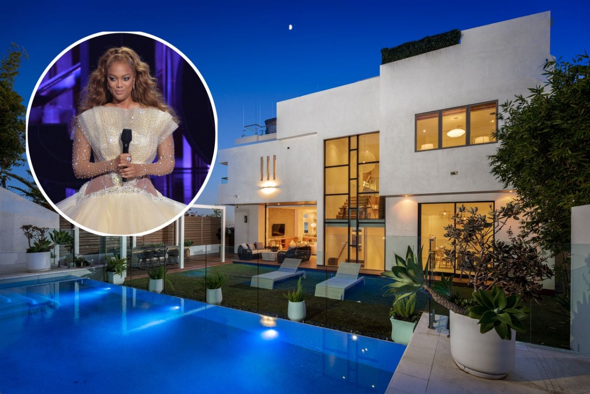 Cựu siêu mẫu Tyra Banks hiện đang rao bán bất động sản ở Pacific Palisades, California với giá 7,895 triệu USD. Căn nhà này được nhà sản xuất "America's Got Talent" mua với giá 6,995 triệu USD vào đầu năm 2018. 
