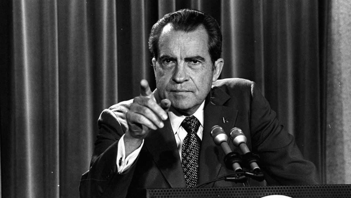 Tổng thống Mỹ Richard Nixon. Ảnh: Getty Images